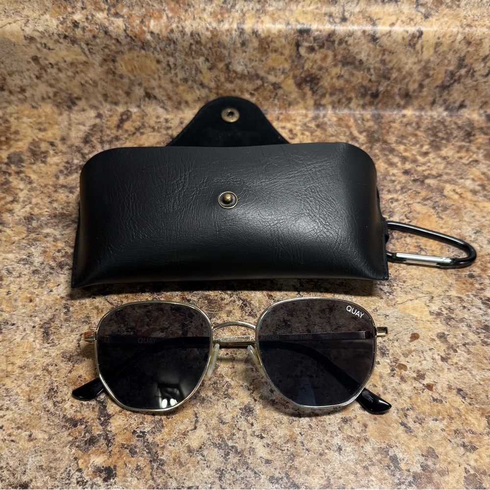 Quay Australia Polarized BIG TIME Sunglasses